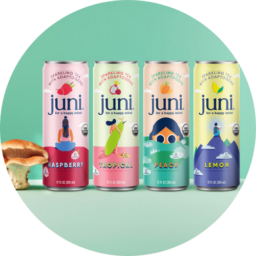Juni Sparkling Tea | Crafted with a Blend of Adaptogens – Drink Juni