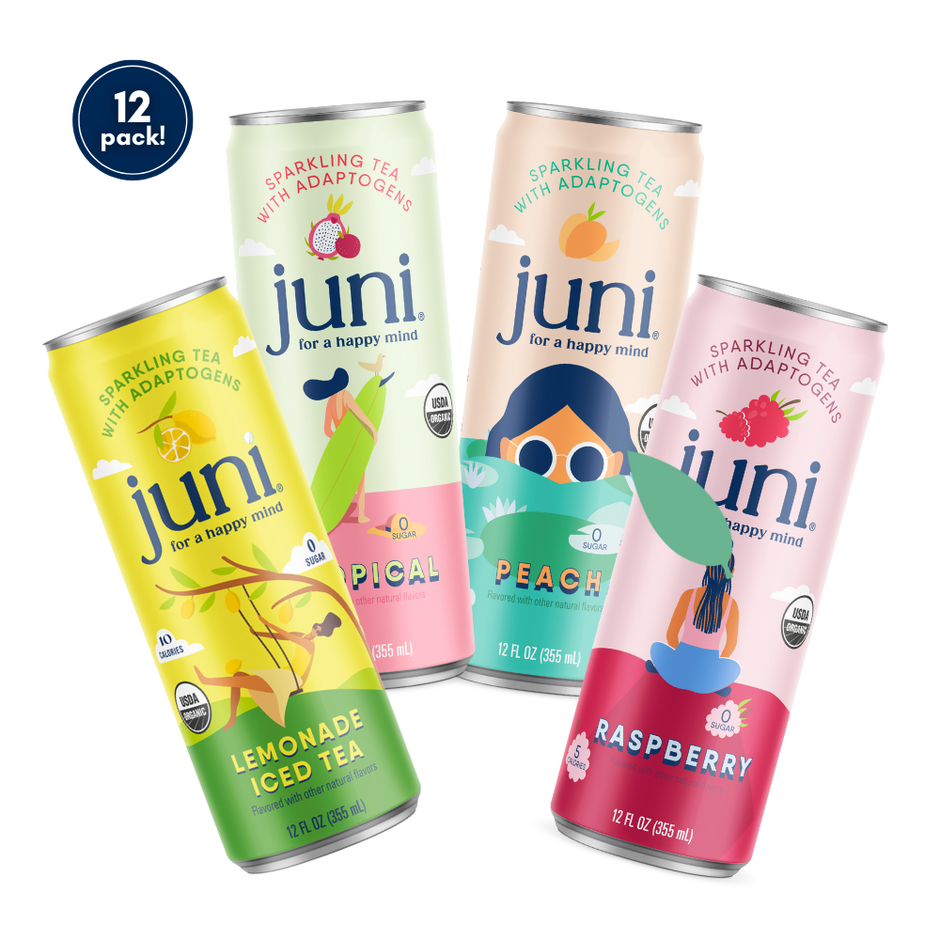 Shop All Flavors of Juni Sparkling Teas – Drink Juni