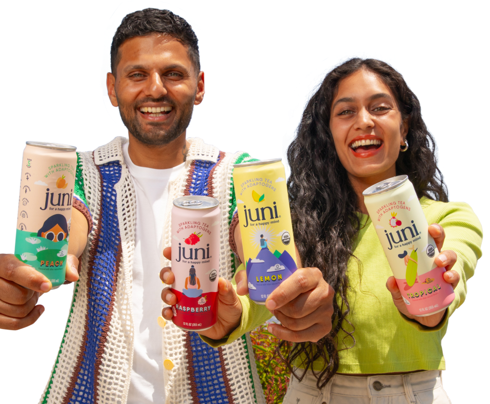 Juni Sparkling Tea | Crafted with a Blend of Adaptogens – Drink Juni